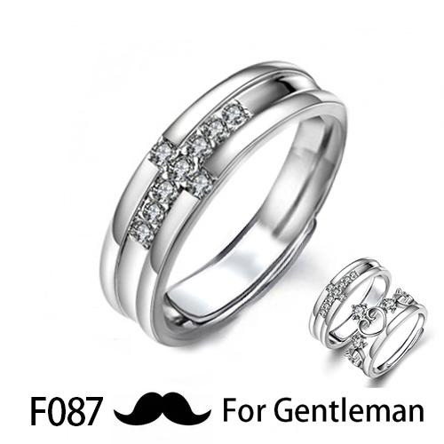 Huitan 1 Pc Trendy Couple Pledge Love Token Ring With Letter His Queen&Her King Engraved Wedding Ring For Women&men Finger Rings