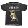 Nerd degli Uccelli Divertente Bird Watching Osservatore Magliette Uomo Donna Moda Casual Maglietta 100% Cotone Larga Oversize Maglietta Estiva