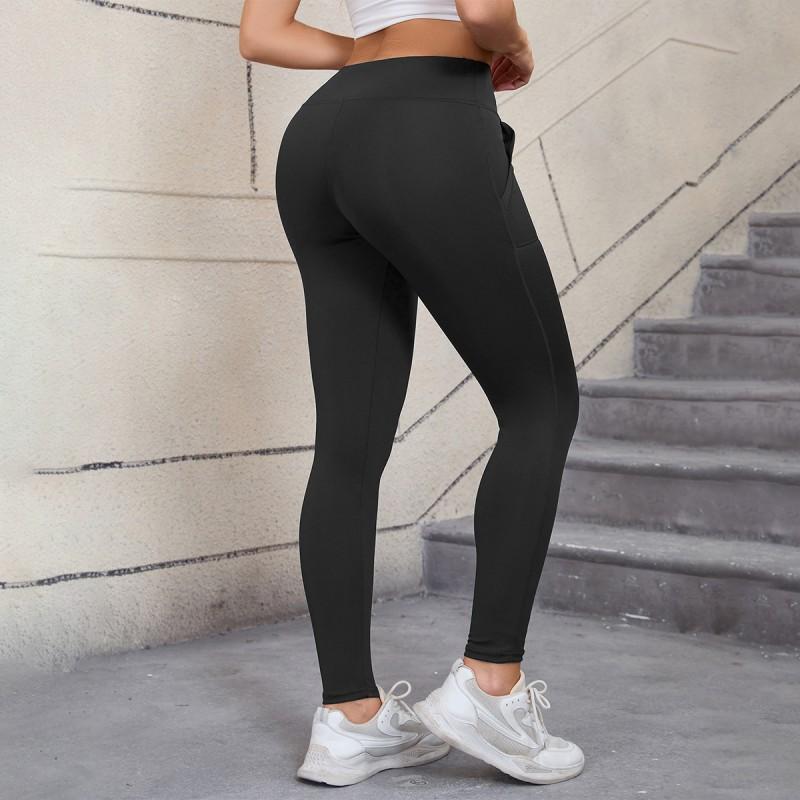 High-Waisted Compression Yoga Leggings Women Breathable Stretch Fitness Pants Running Gym Outdoor Training