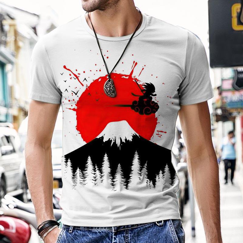2026 Summer Dragon Ball Retro Fitness T-shirt Men's Oversized 3D