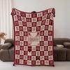 LISM Festive Wedding Throw Blanket