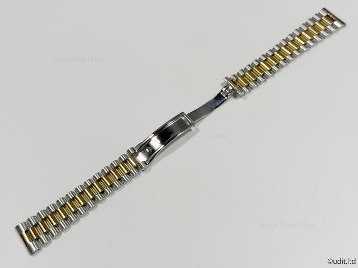 [USED] 20mm Lug Width Rolex Compatible President Bracelet Combination Gold