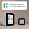 Wireless Tuya Weather Station Indoor Outdoor Thermometer 3pcs Sensors Humidity and Temperature Meter Real-time Forecast Monitor