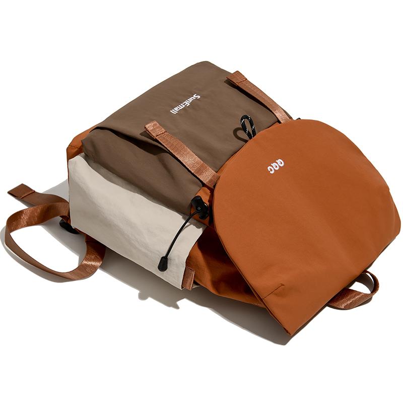 Outdoor Backpack Travel Large Capacity Nylon Commuter Backpack Ultra Light Junior High School Student Schoolbag
