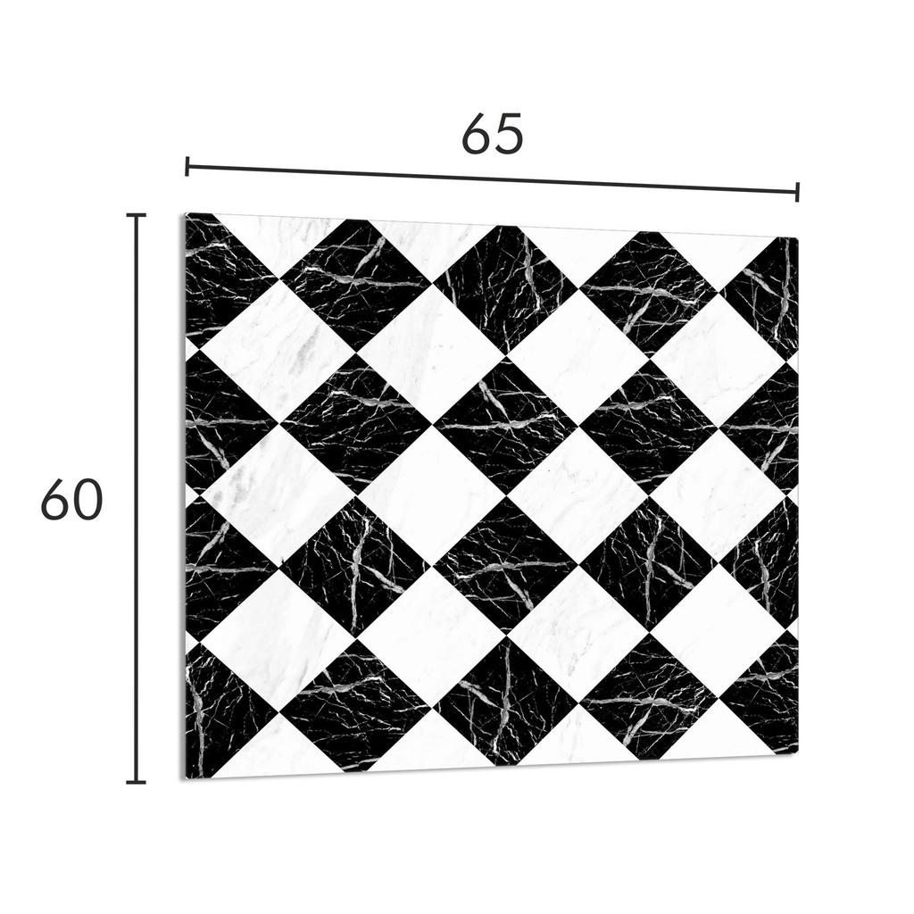 PANEL SZKLANY DO KUCHNI 65x60 Mozaika