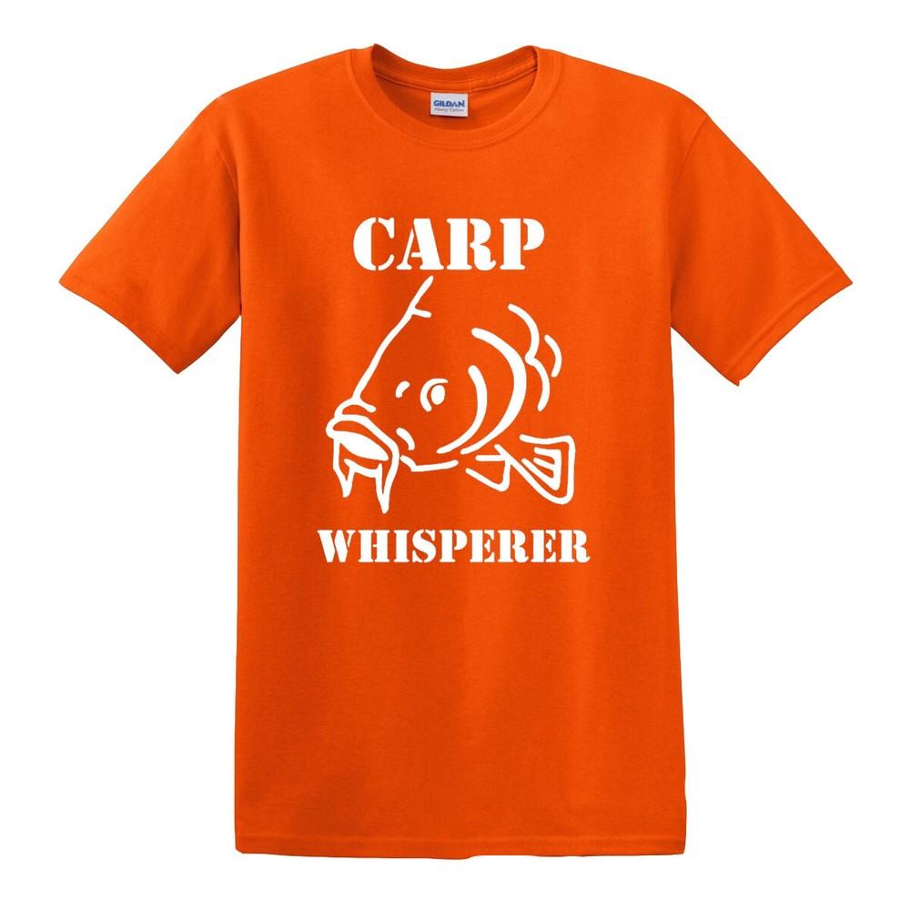 Carp Whisperer Mens Tshirt Carp Fishing Fisherman Angling Gift Present Top