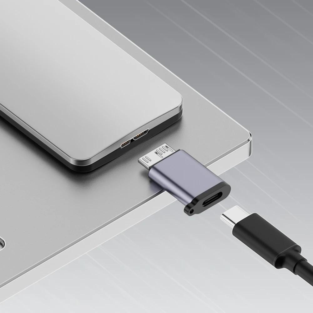USB-A/Type-C To Micro B HDD Adapter USB 3.1 Type C Female To Micro USB 3.0 Male Connector for Hard Drive Cable Mobile Phone
