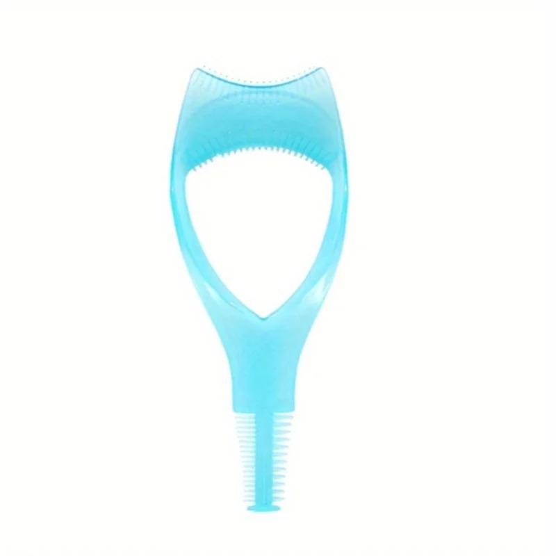 3-in-1 Novelty Applicator Brush Mascara Guide - Multifunction Eyelash Styling Curling and Defining - Easy to Use lash applicator