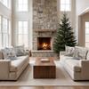 Soft Christmas Pillow Cover Christmas Tree Santa Pillow Cover Xmas Tree Pillowslip  Winter Decor