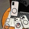 Magnetic Clear Phone Case for Samsung Galaxy S20+ Card Insert DIY Photo Holder Soft TPU Cover