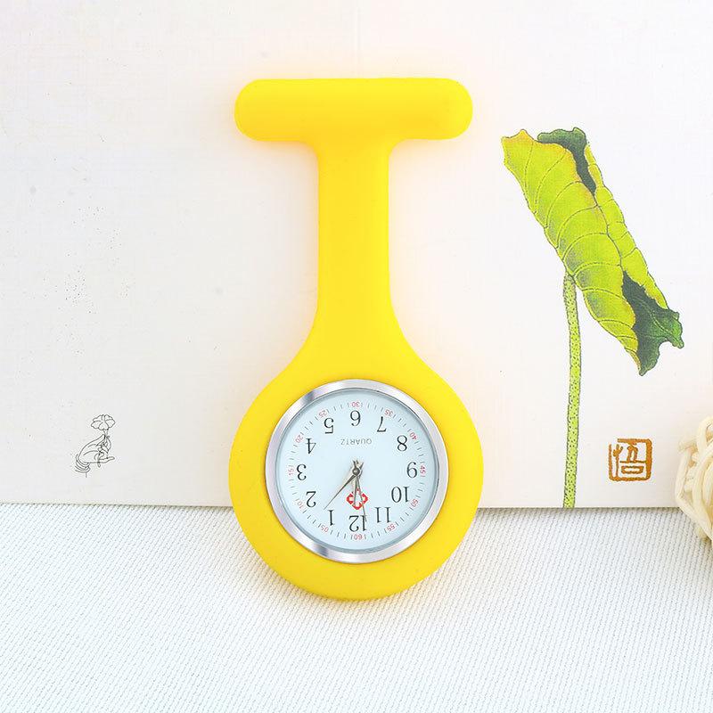 Cute Silicone Bendy Soft Nurse Watch Pocket Tunic Quartz Movement Watch