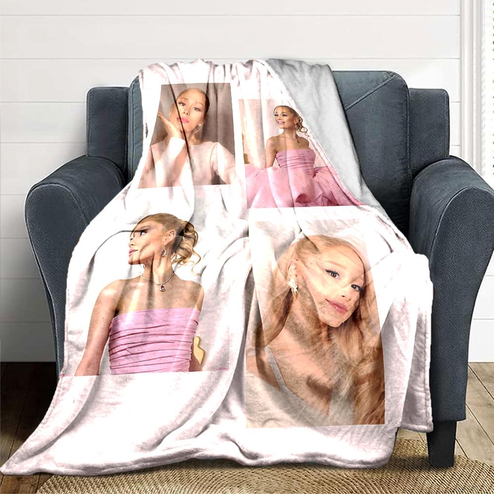 Pink Elegance Collage Blanket Soft Throw Blanket For Home Bedroom Bed Sofa Travel Office Solid Christmas Blanket