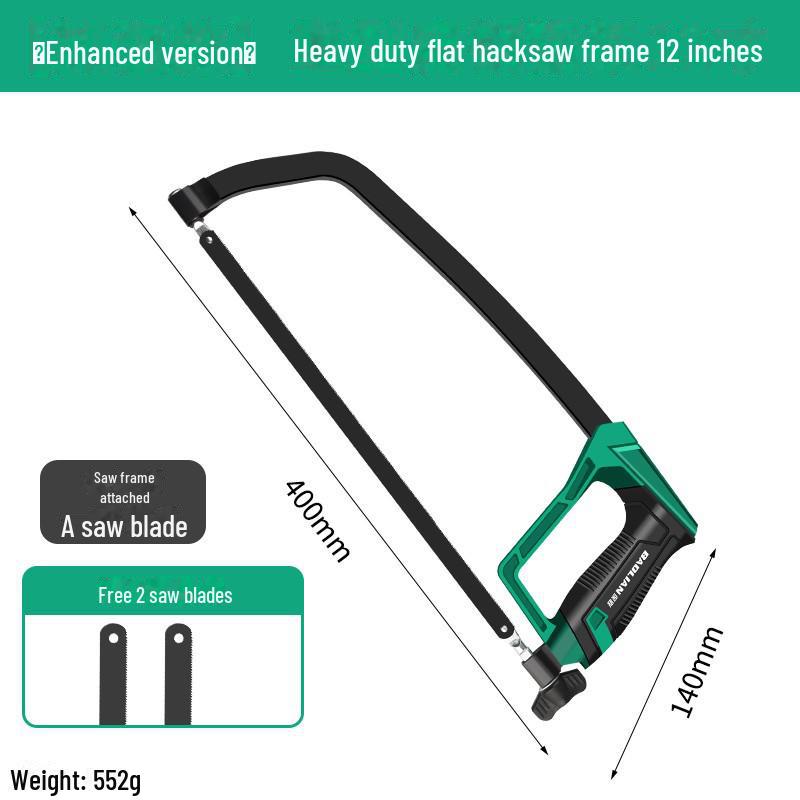 Baolian Multipurpose Handheld Hacksaw for Wood and Metal Cutting