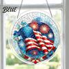 Decorative Sun Catcher For Home 4th of July Acrylic Puzzle Suncatcher Patriotic Window Hanging Ornament 250th Anniversary Decoration America Jigsaw