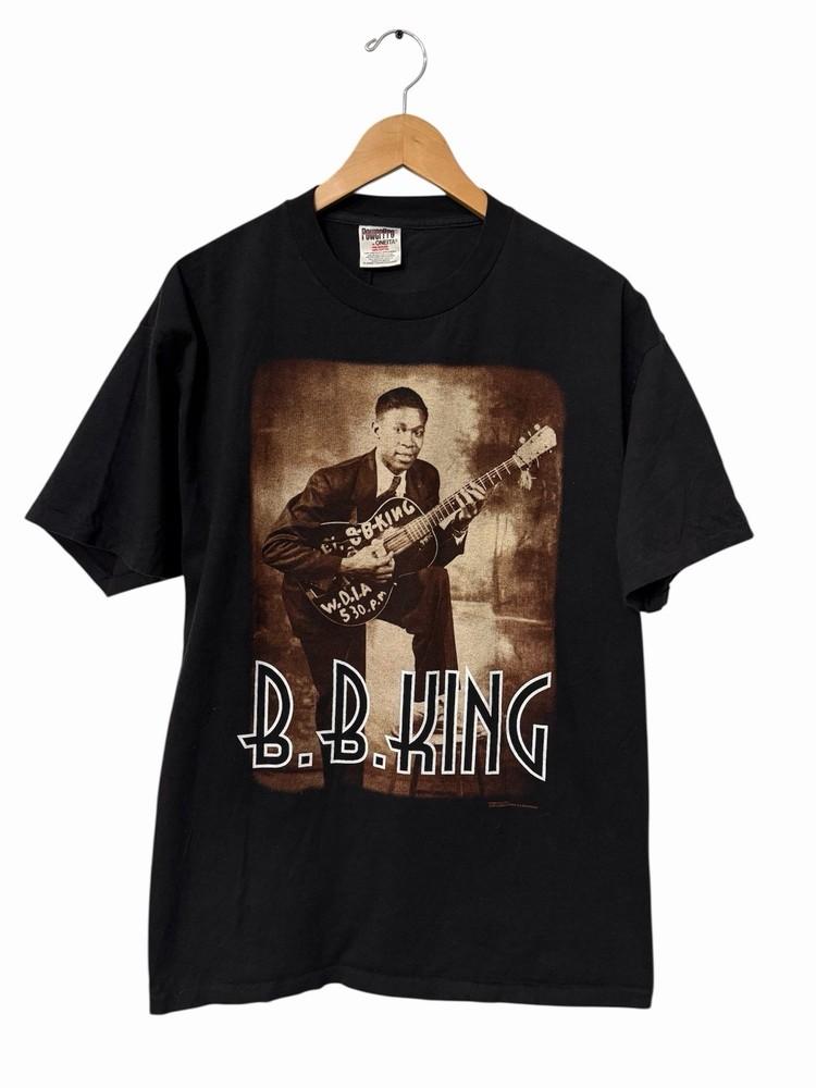 Vintage 1996 BB King King Of Blues Tour Single Stitch Shirt Size XL Unisex T-Shirt XXL