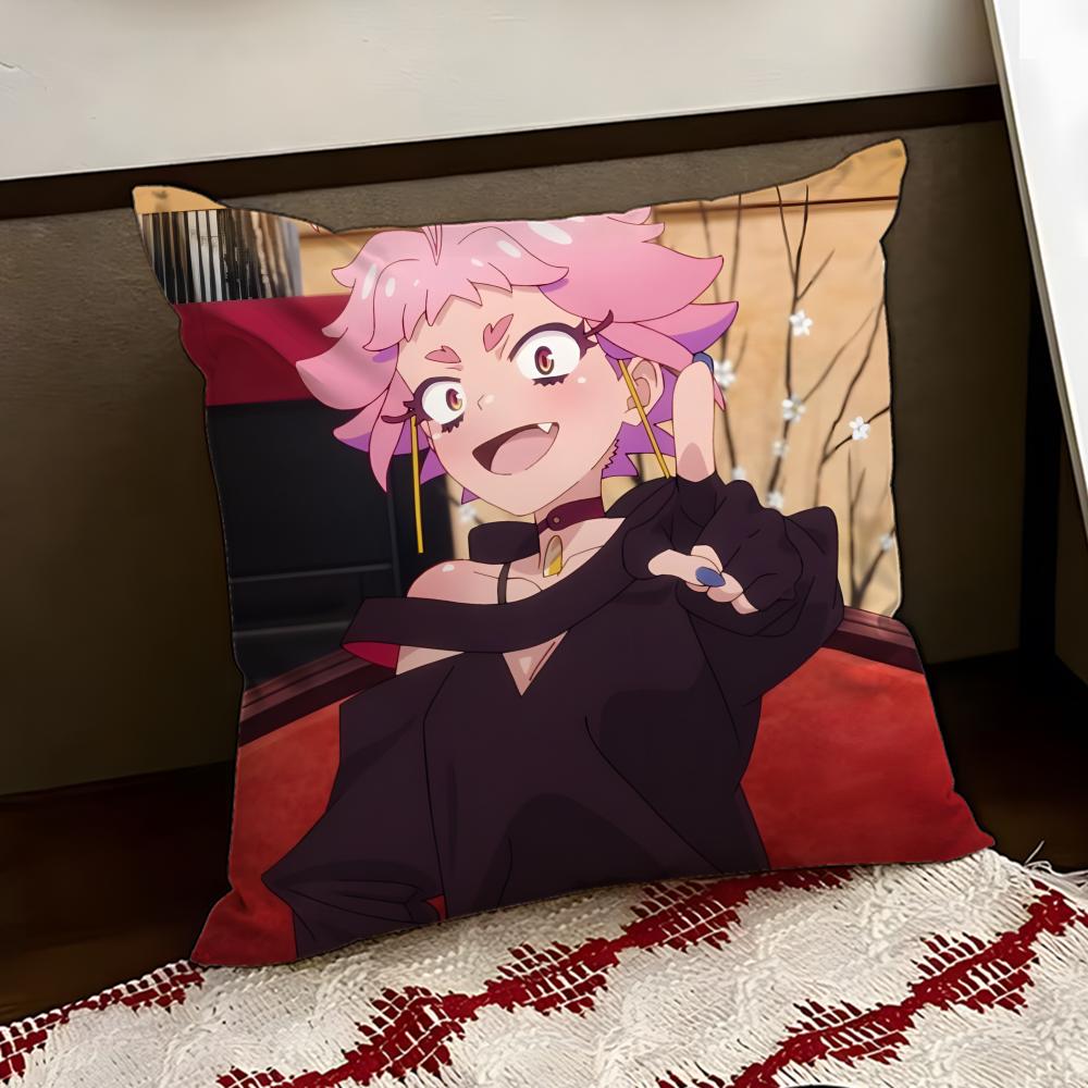 

MMayonaka animePunch Cushion Cover Reversible Soft Durable Pillow Cover Home Car MultiScene Use for Daily Comfort 30X30cm