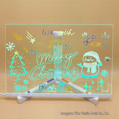 DIY LED Leuchtendes Acryl Memo- & Zeichenbrett für Kinder