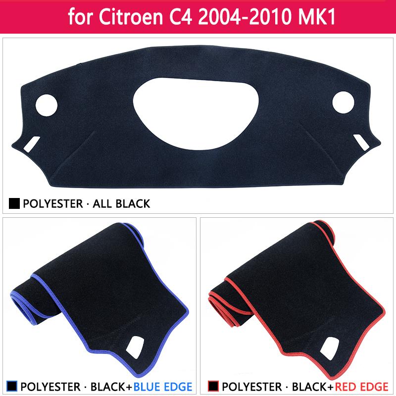 For Citroen C4 MK1 2004 2005 2006 2007 2008 2009 2010 Anti-Slip Mat Dashboard Cover Sunshade Dashmat Accessories C4 Pallas Coupe