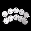 10 Pcs Thick Round Head-shaped Baby Children's Socket Bear 2-phase Foot 2-hole Anti-electric Shock Safety Power Protection Cover