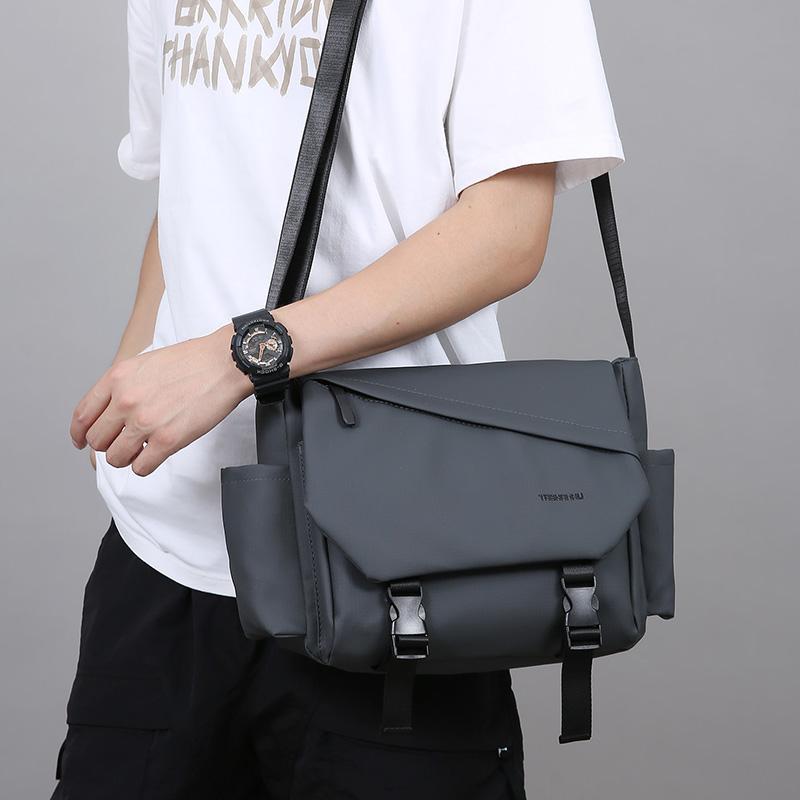Men's Crossbody Bag Large Capacity Shoulder Bag Commuter Messenger Bag