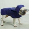 Waterproof Raincoat Dog Vest Rainy Dog Costumes Cover Reflective Strip Dog Hooded Raincoat Dog Clothes with Hat Dustproof