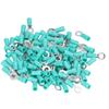 100PCS Pre Insulated Terminal Ring Copper Crimp Connectors for AWG12?10 Electrical Wire RV5.5?6