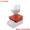 Replacement for Dewalt/Makita/Milwaukee 18VBattery Desktop Bulb Lamp LED Work Light Dimmable Handheld Flashlight Camp Lighting