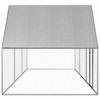 VidaXL Poulailler Enclos Clapier Cage Animaux Lapin Canard 6x2x2 m Acier 144557