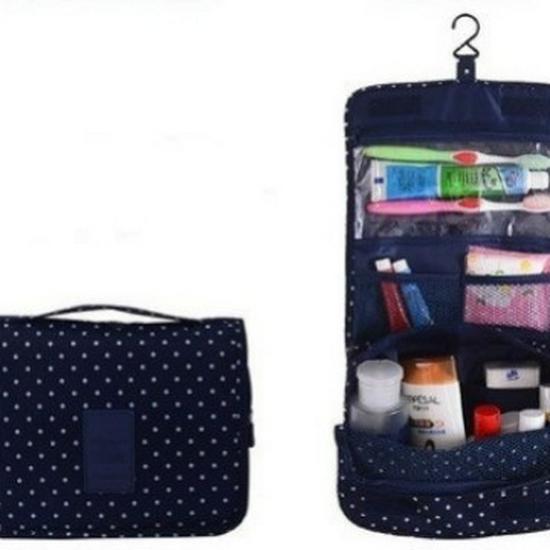 Kiss the Rain Portable Travel Hanging Wash and Makeup Organizer