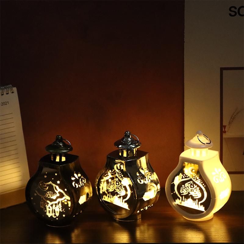 2026 Ramadan Decoration Led Lantern Light Eid Mubarak Star Moon Castle Lights Eid Mubarak For Ramadan Kareem Home Decor