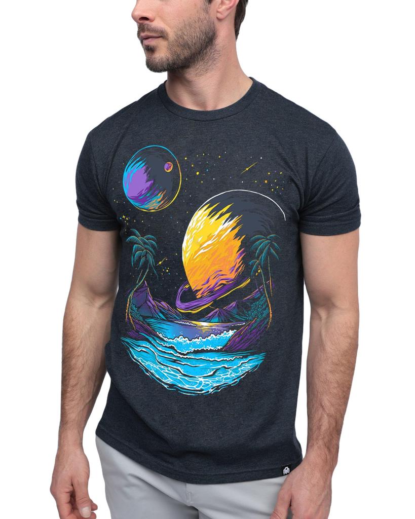 INTO THE AM Men's Graphic Tees S - 4XL Cool Lightweight Fitted Printed Design T-Shirts Nature O-Neck Short Sleeves  50989