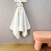 Hand Towel with Lanyard Design, Cartoon Fruit Animal Decor Bathroom Hanging Towel, Soft Thickened Fabric Hand Towel for Kitchen