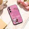 Lovely J-Japan T-Tokidokis   phone Case For Samsung Galaxy A73,A72,A71,A70,A53,A52,A51,Others Soft Black Shell