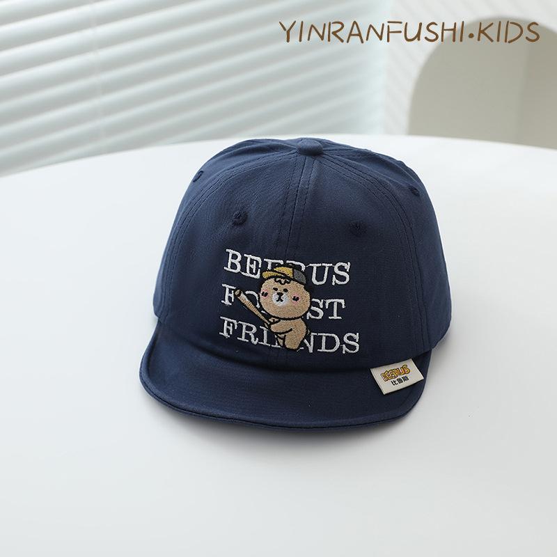 

Детская шапка Весна и Осень Солнцезащитный козырек Бейсболка для девочки Бейсболка для мальчика Маленький мальчик Мальчик Милый (47-50cm)