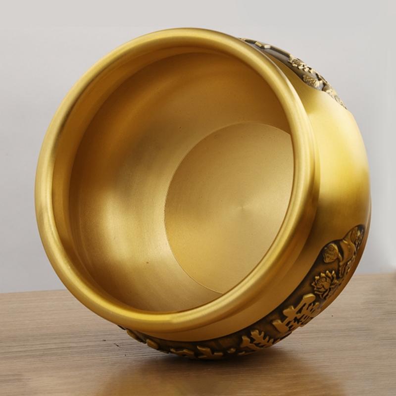 Brass Prosperity Incenses Burners Exquisites Home Decors Vintage Chinese Styles Incenses Holders Censers Ornament Bowl