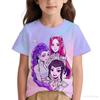 3-14A Maglietta Estiva 3D KPop Demon Hunters per Bambini Vestiti Ragazzi Abbigliamento Casual Ragazze