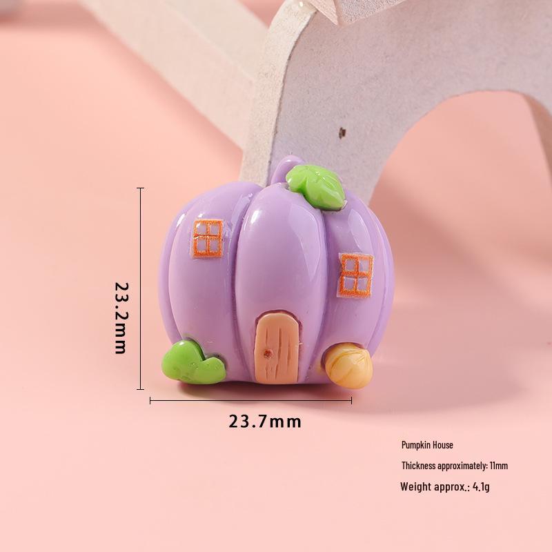 Resin DIY Jewelry Accessories: Fairy Tale Cottage Cream Glue Phone Case, Magnet, Keychain.