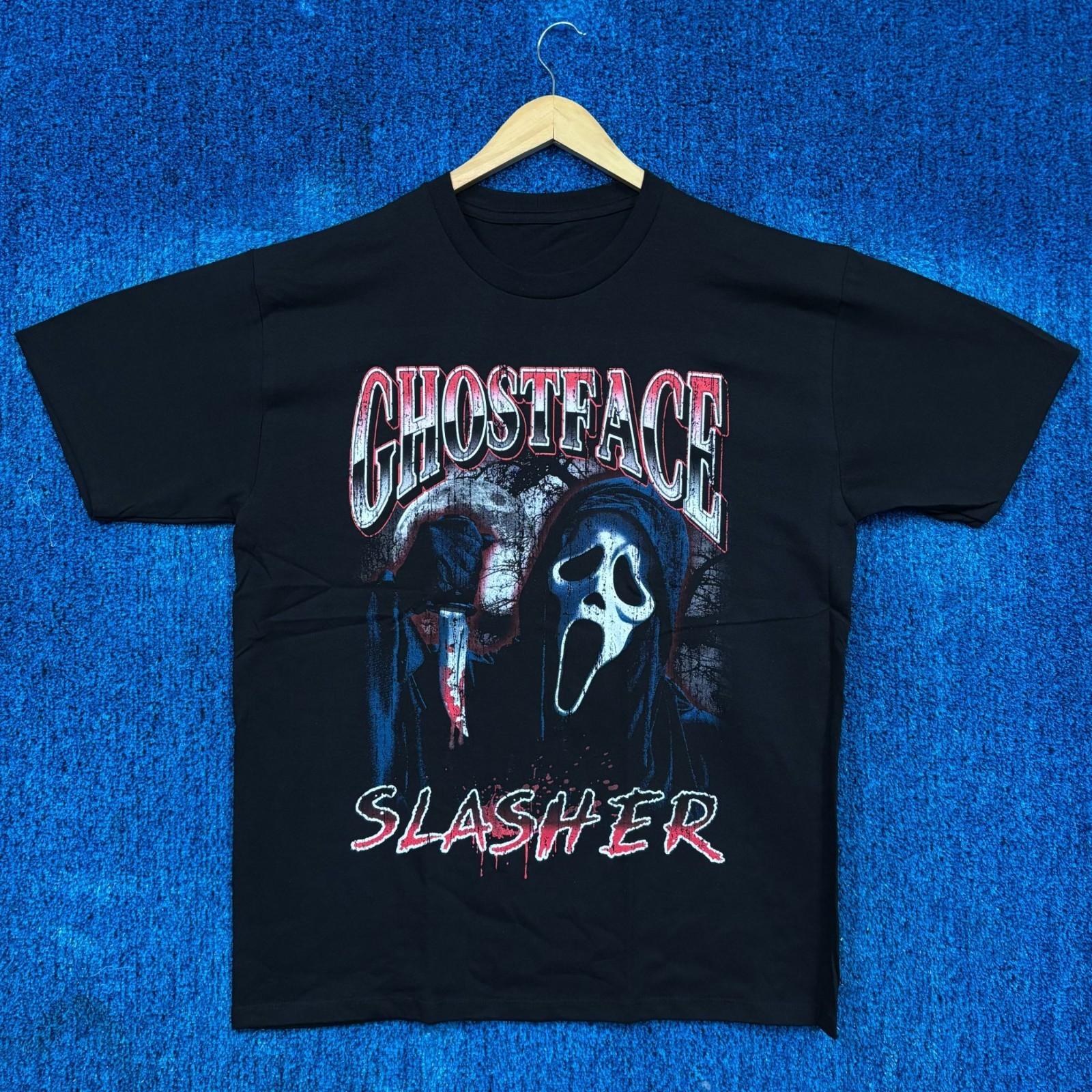 Ghost Face The Slasher Scream Horror Film Series Promo Tee L Unisex T-Shirt L