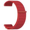 For Garmin Venu X1 Wrist Strap Magic Tape Nylon Loop Watch Band with Metal Ring