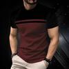 Men's 3D Printed Pattern T-shirt Breathable Lightweight Fabric Regular Edition Round Neck Short Sleeve Comfort Edition T-shirt