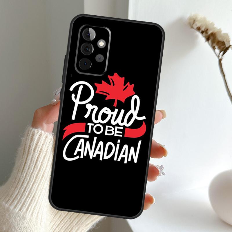 Canada Canadian Flag Case For Samsung Galaxy A13 A33 A53 A06 A17 A56 A36 A26 A16 A15 A35 A55 A34 A54 A52 A12 A32