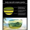 Sunglasses clip type myopia glasses polarized light color-changing sunglasses for men and women driving fishing day and night night vision