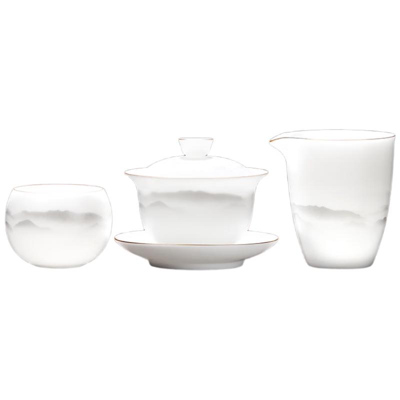 Artisan Porcelain Gaiwan Tea Sets