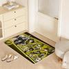 D Danganronpa Anime Game Floor Mat Eco  Flannel Doormat Non Slip Odorless Indoor Floor Rug Soft Short Plush Home Mat