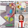 ABUL-50 Pcs Magnetic Painting Canvas Panel Magnetic Mini Canvas Boards Canvas Blank Canvases For Painting Art Gift DIY Decor