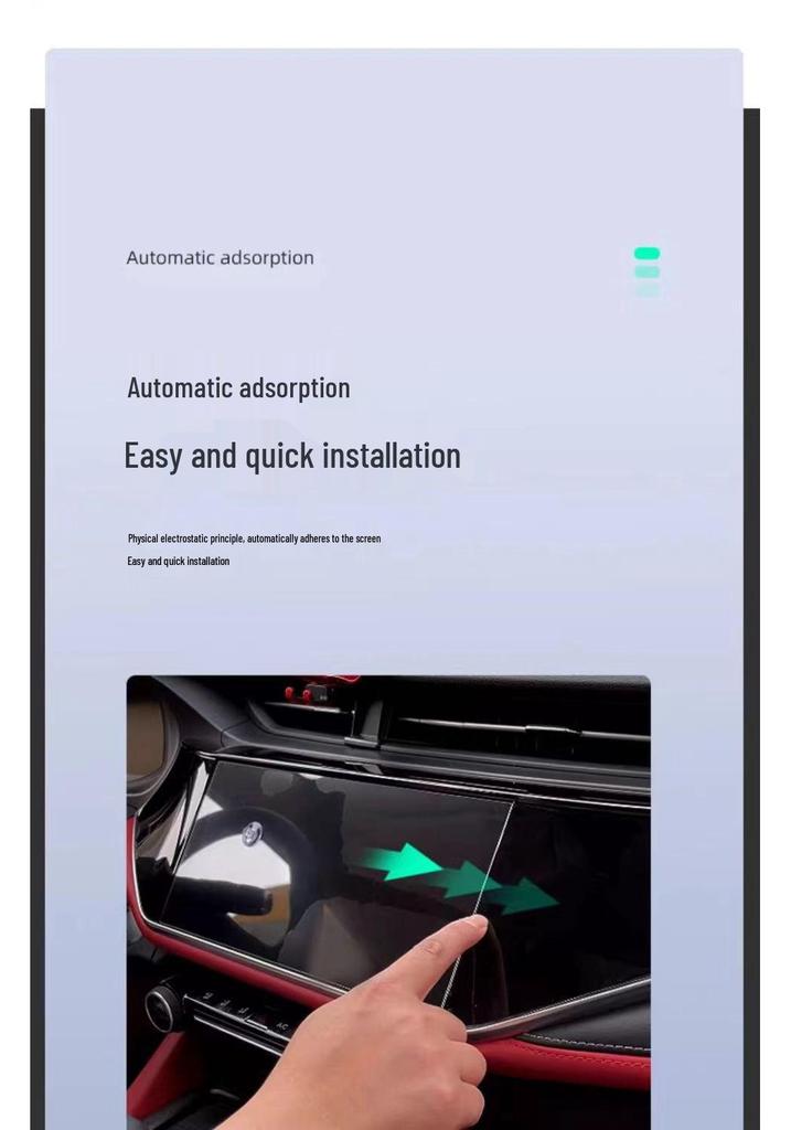 Lexus ES 2018-2024 Interior Protection Film: TPU Console, Screen, Gear Shift & Door Stickers