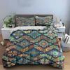 Colorful Mandala Pattern Bedding Set Bedding Set (1 Duvet Cover, 2 Pillowcases, Duvet Not Included)