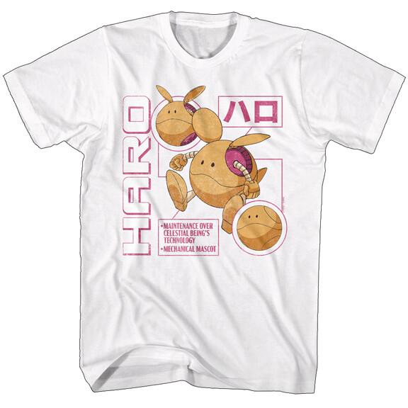 Gundam Japanese Military Anime Merch Haro Photo Mechanical Mascot Men T Shirt M