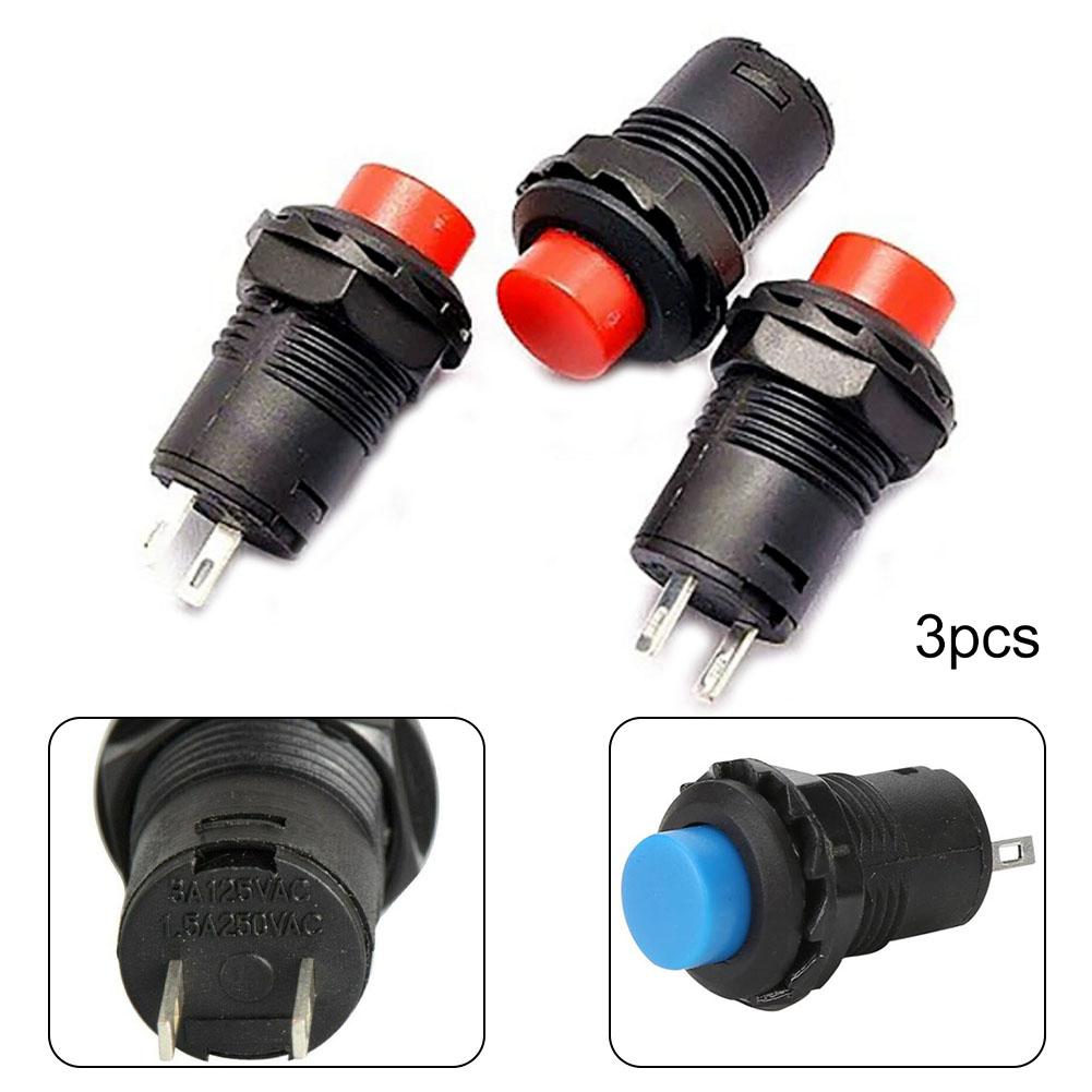 Push Button Button Switch SPST Self-locking Switch 12v-250v