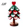 Foldable Pot Holder Christmas Tree Wooden Trivets Durable Pine Wood Potholders with Storage Stand Space Saving Kitchen Decor Heat Resistant